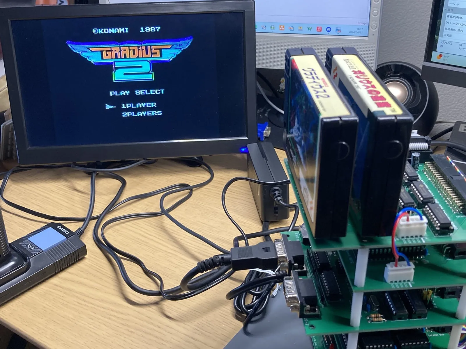 KZ80基板たちで偽MSX1