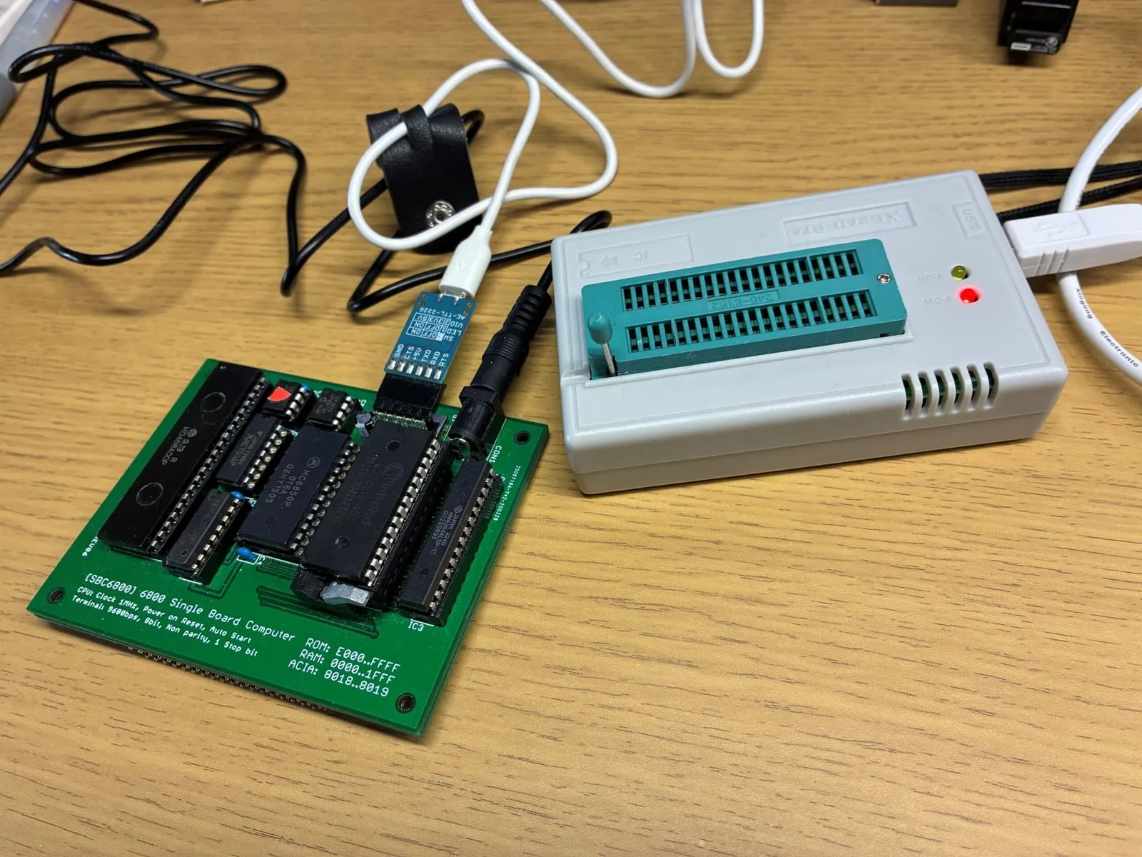 MC6800 ROMモニタ自作 その11 〜D改善、SWIブレーク、簡易逆アセンブルを入れる〜