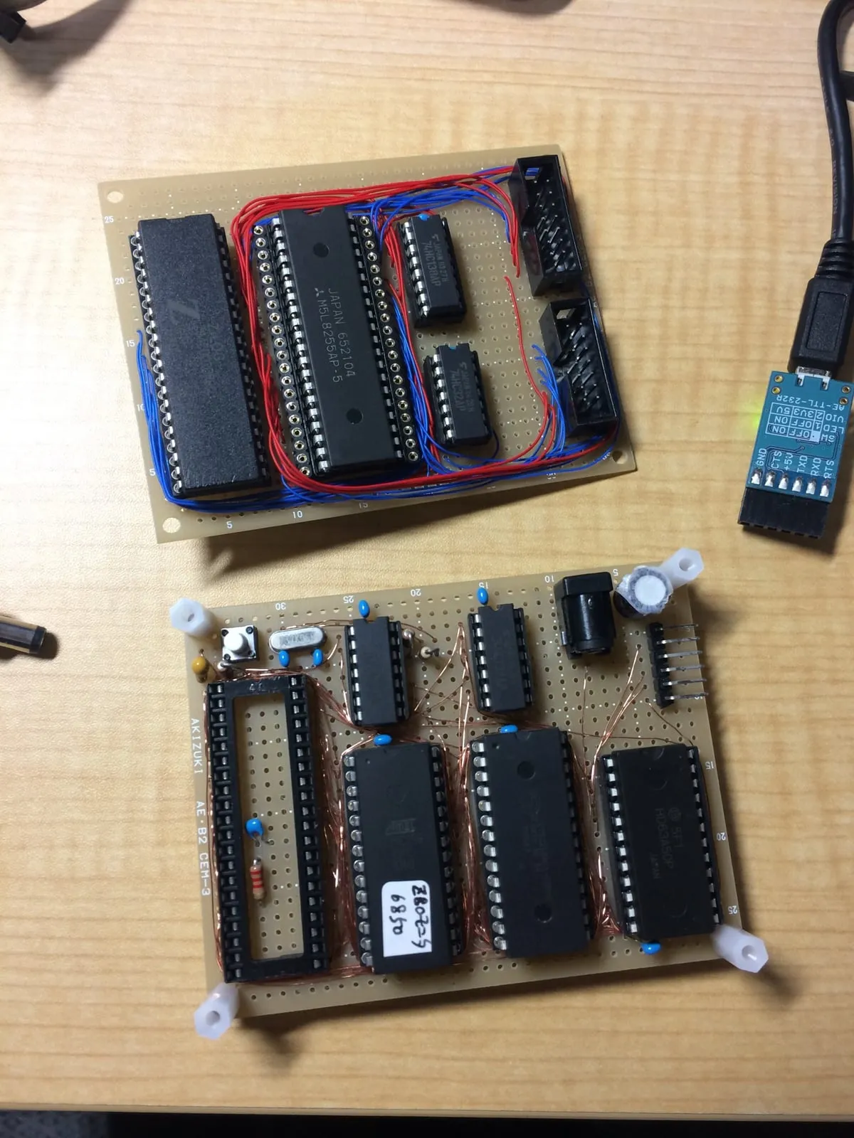 GWMON-80用 MC6850 I/Oモジュール作成