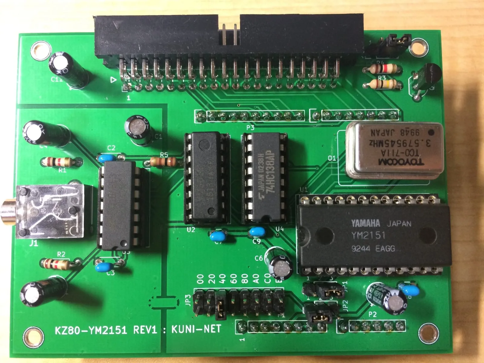 KZ80-YM2151 FM音源ボード