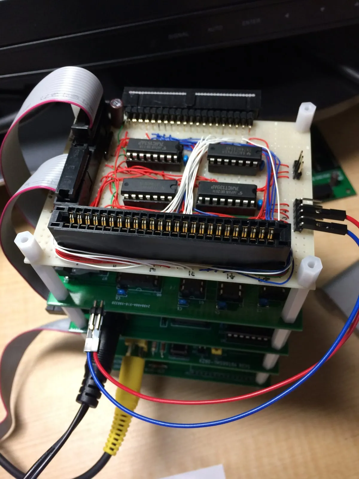 KZ80マイコンを 偽MSX1へ〜ROMカートリッジボード(1)