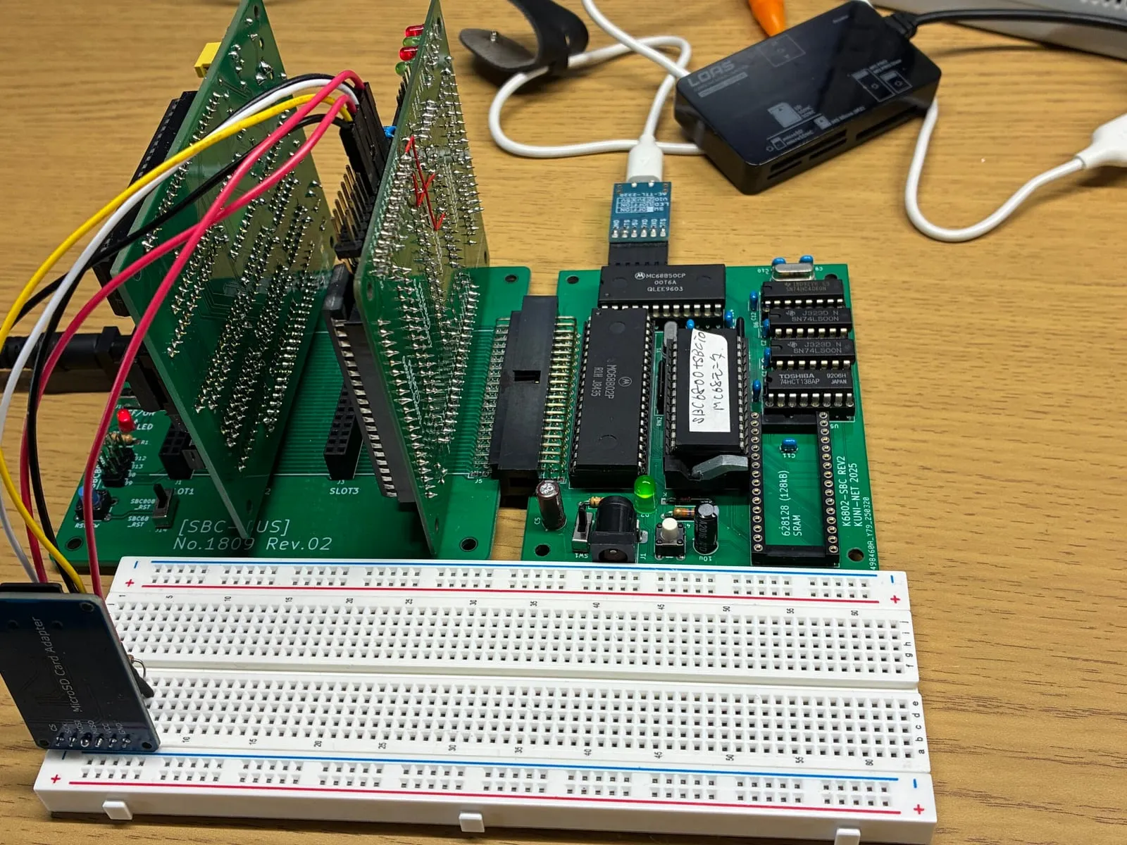 MC6800 SDFS/68を作る その4 ～DIR、EXIT、RUNでDOSっぽくなってきた～