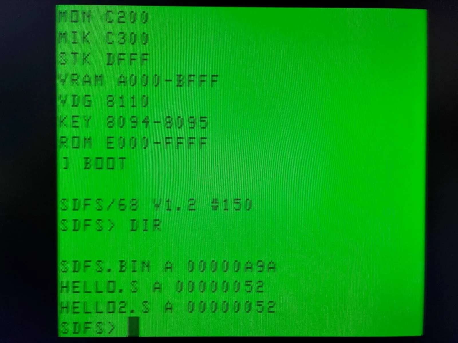 MC6800 ROMモニタ自作 その23 ～VDGとUSBキーボードで単体機っぽくなってきた～