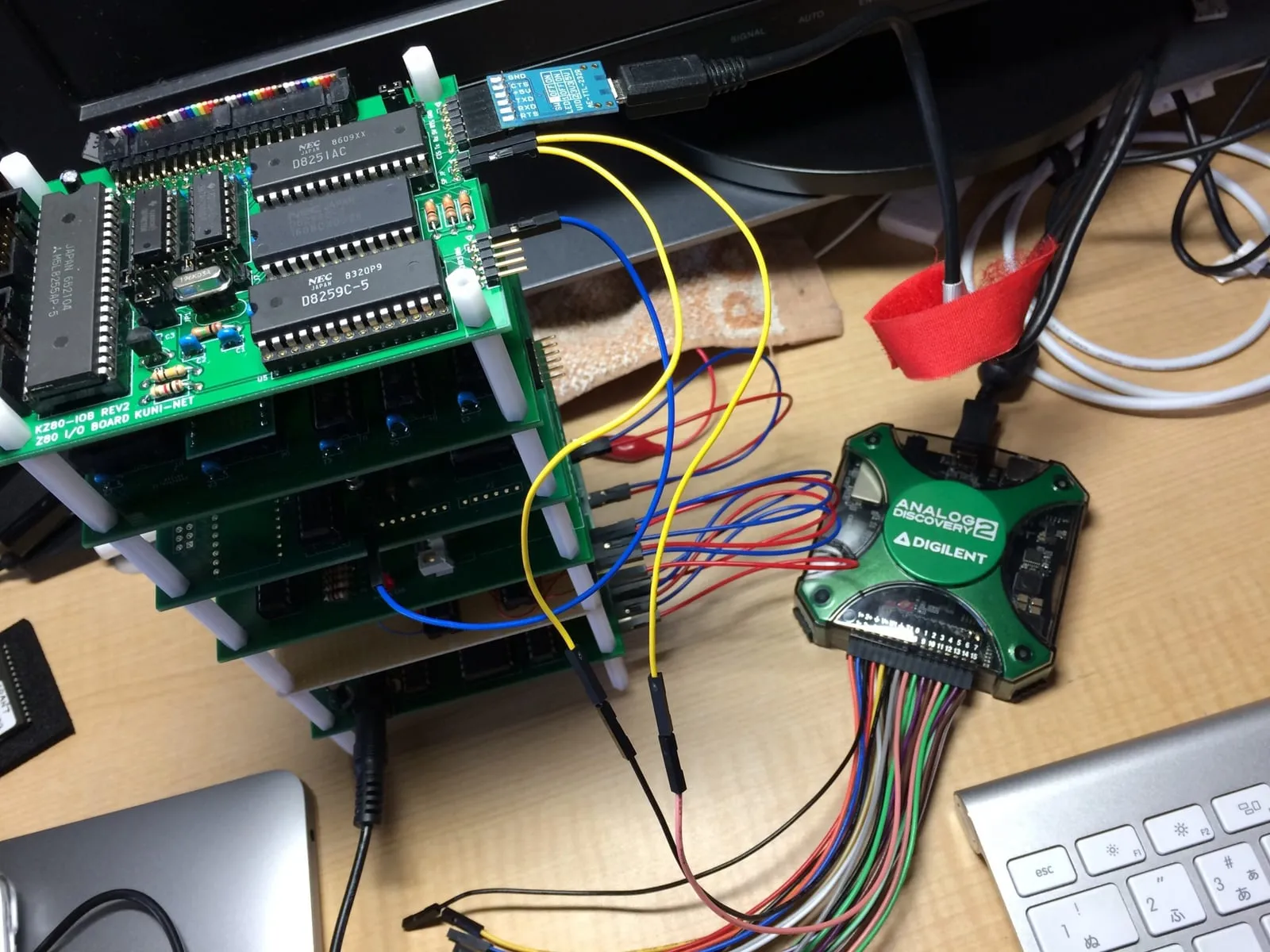 KZ80マイコンでソフトウェアI2C(8255編)