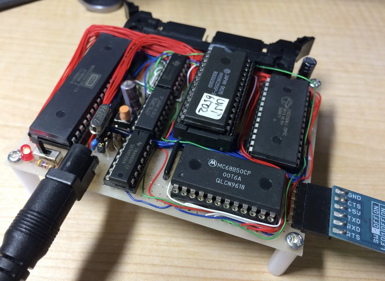 6502CPUでマイコンボード(1)