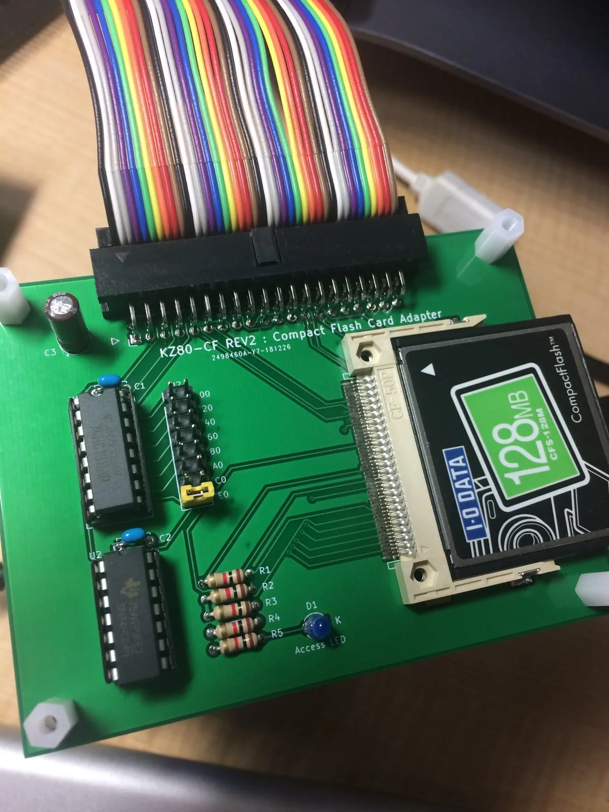 KZ80-CF コンパクトフラッシュボードとCP/M 2.2